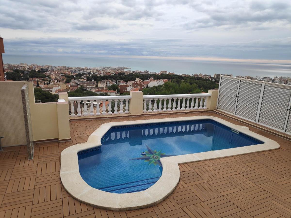 Beach House. Casa Con Piscina Privada Калафель Екстер'єр фото