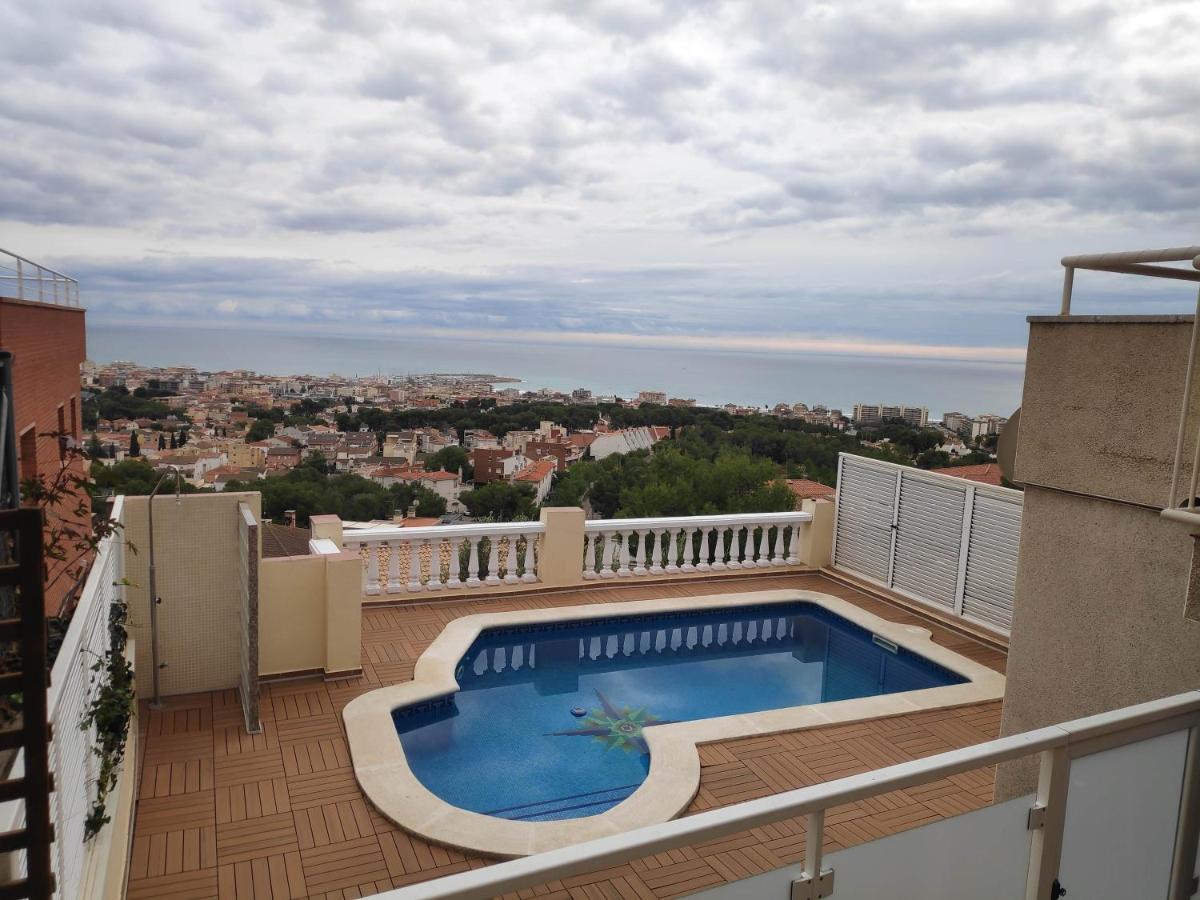 Beach House. Casa Con Piscina Privada Калафель Екстер'єр фото