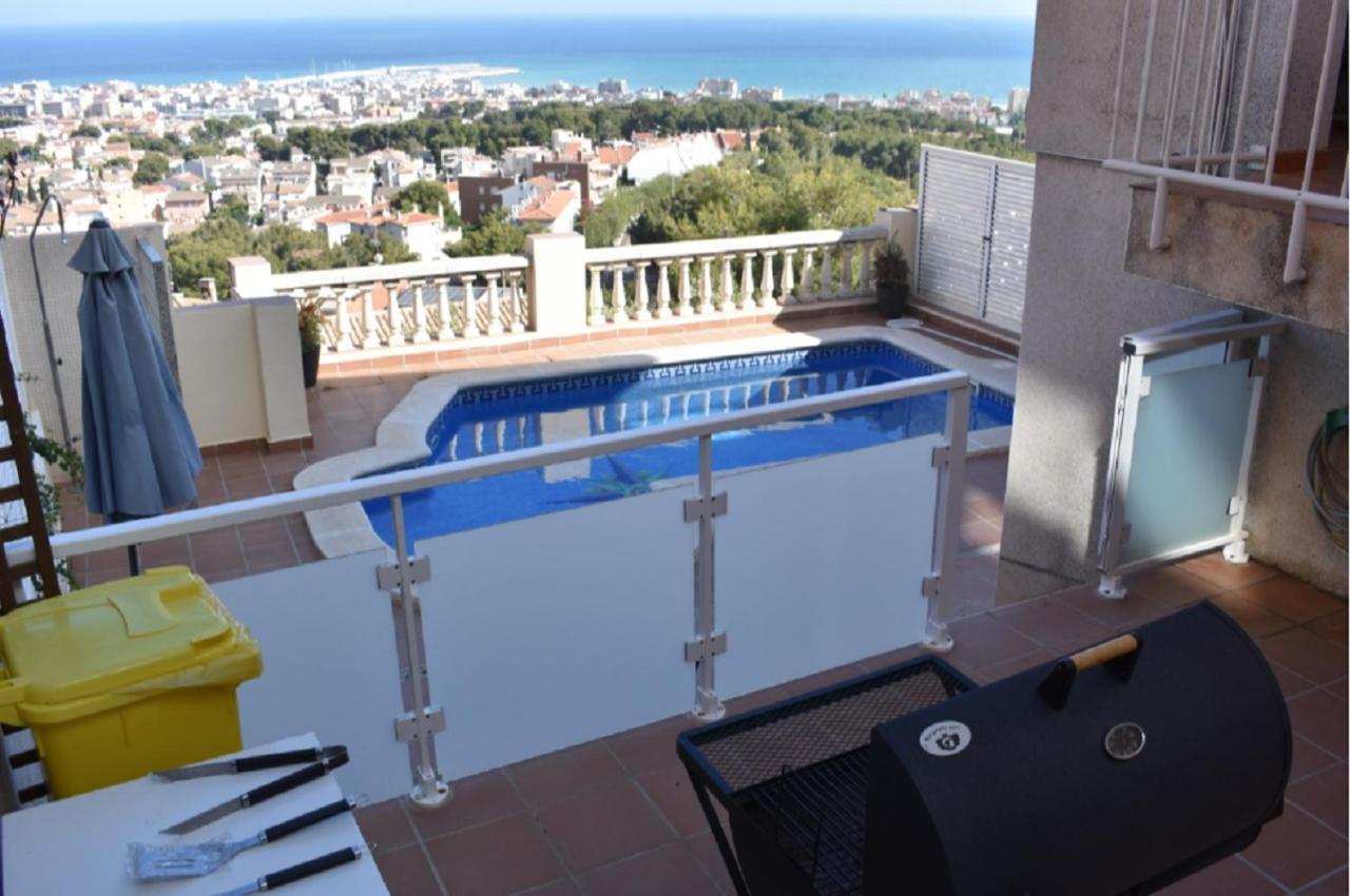 Beach House. Casa Con Piscina Privada Калафель Екстер'єр фото